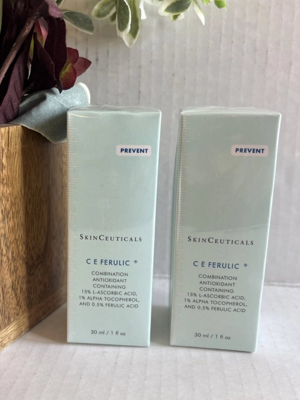 2 x Bundle SkinCeuticals C E Ferulic With 15% L-ascorbic Acid Serum - 1 fl oz